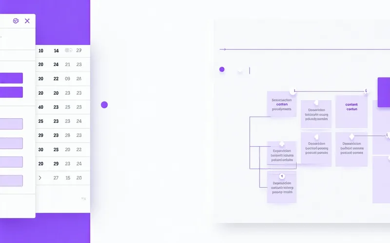 Deckhalo narrative outline view showing structured sections with slide count per section